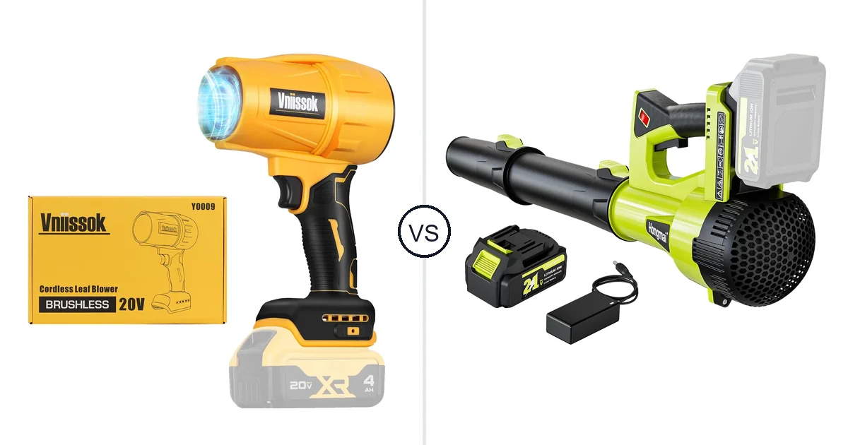 Vniissok Y0009 vs Hongmai Handheld: Fan Comparison (Key Differences)