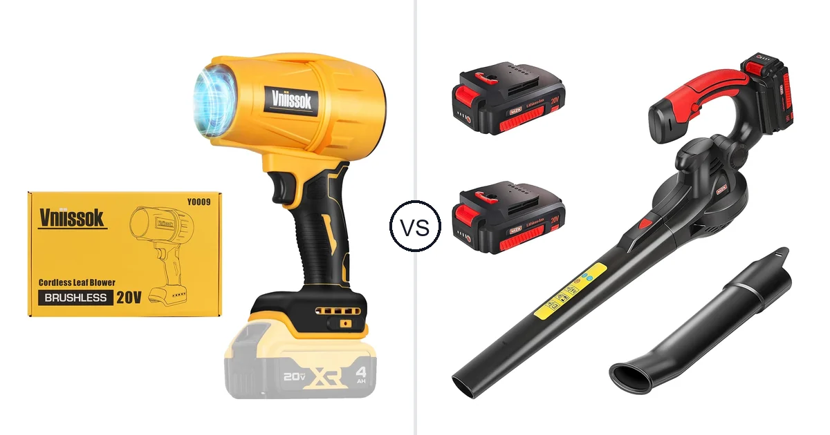 Vniissok Y0009 vs MZK ET1613-2Batteries: Fan Comparison