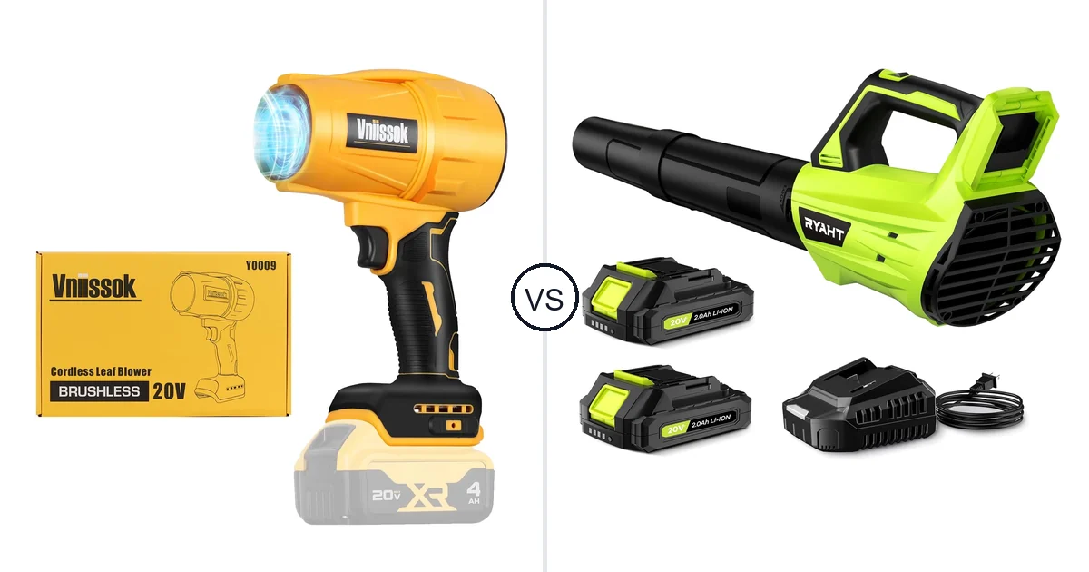 Vniissok Y0009 vs RYAHT DD8179: Fan Comparison (Key Differences)