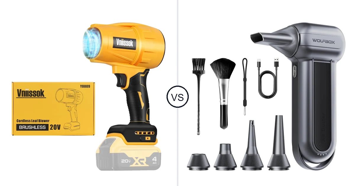 Vniissok Y0009 vs WOLFBOX MF100: Fan Comparison (Key Differences)