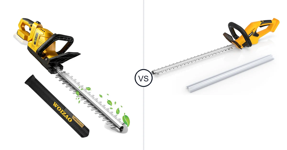 WOIZAO Cordless vs HEINPRO Cordless: Best Hedge Trimmer for Your Needs