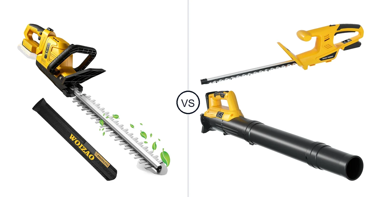 WOIZAO Cordless Hedge vs Houselife Cordless Hedge: Best Hedge Trimmer
