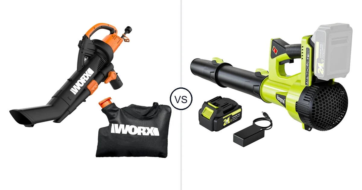 WORX WG509 vs Hongmai Handheld: Best Vacuum for Your Needs