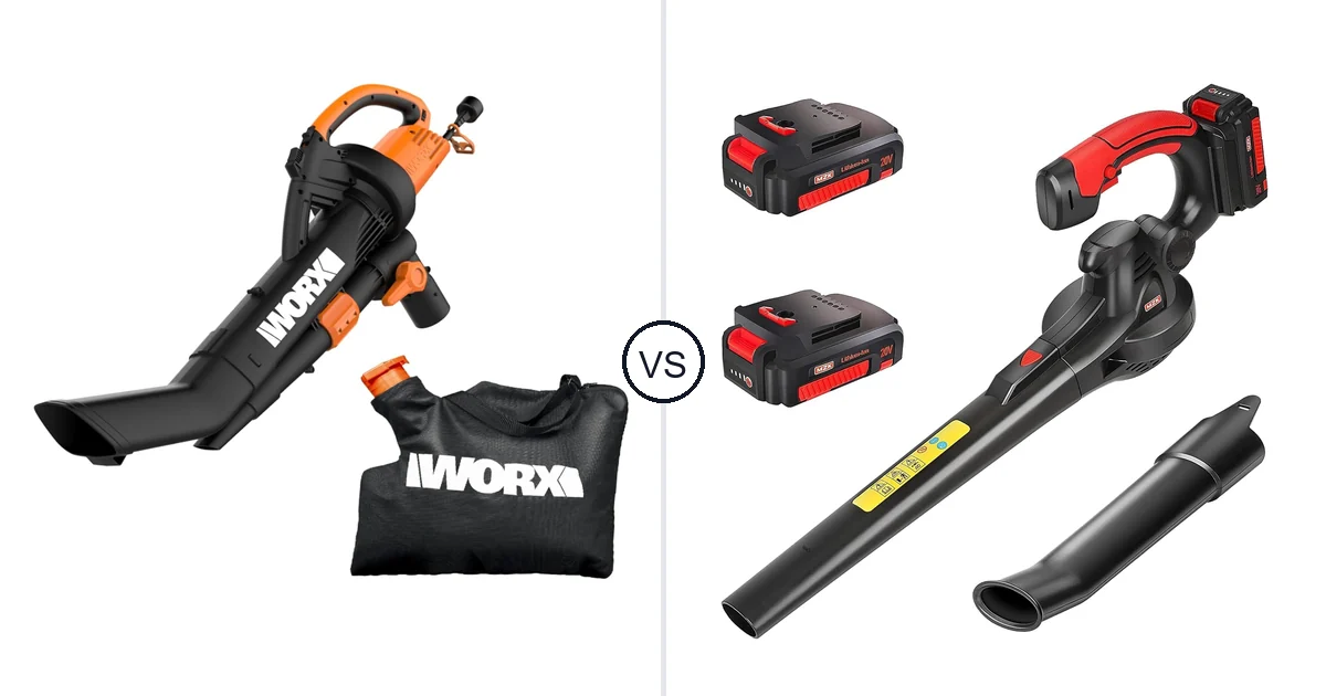 WORX WG509 vs MZK ET1613-2Batteries: Best Vacuum for Your Needs