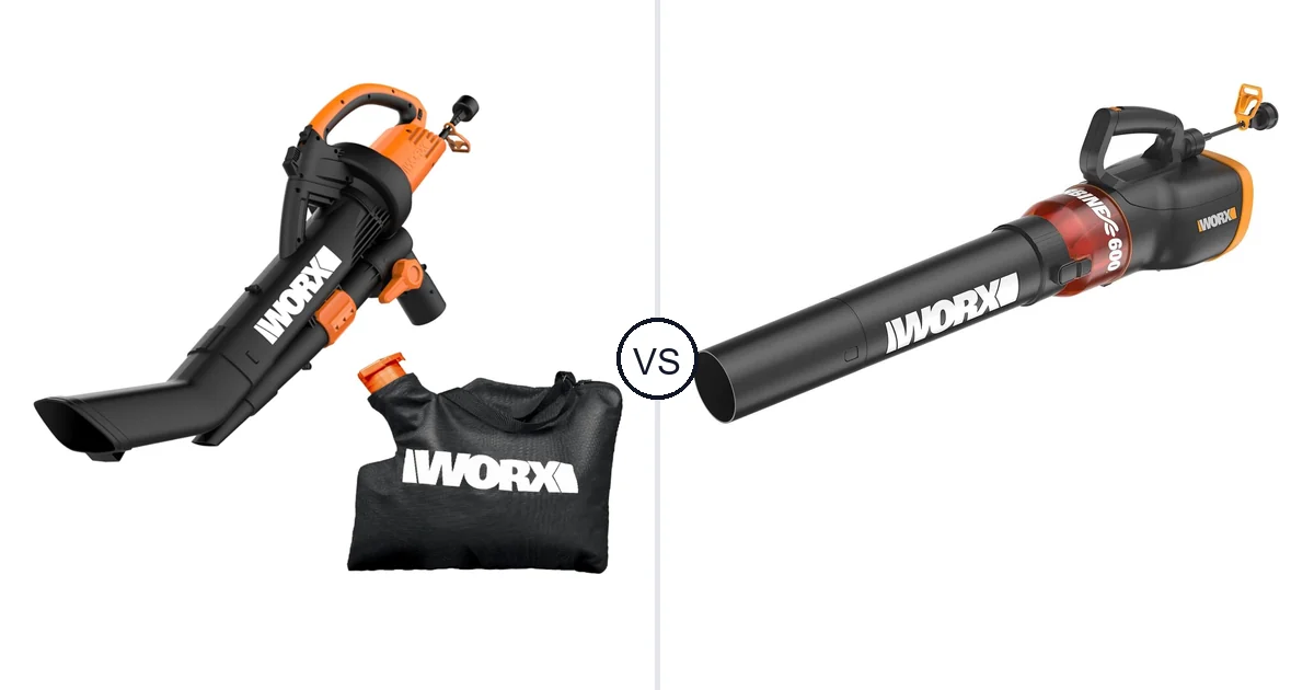 WORX WG509 vs WORX WG520: Vacuum Comparison (Key Differences)