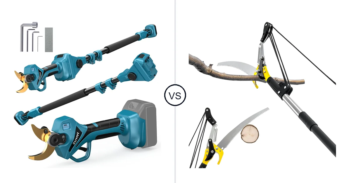 ZUYIYI Bypass vs BlumeTrec 5FT: Pole Saw Comparison (Key Differences)
