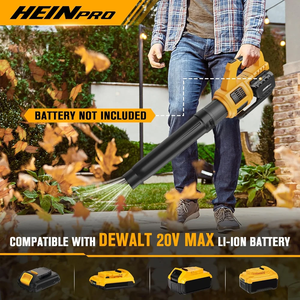 HEINPRO Cordless Leaf Blower Compatible