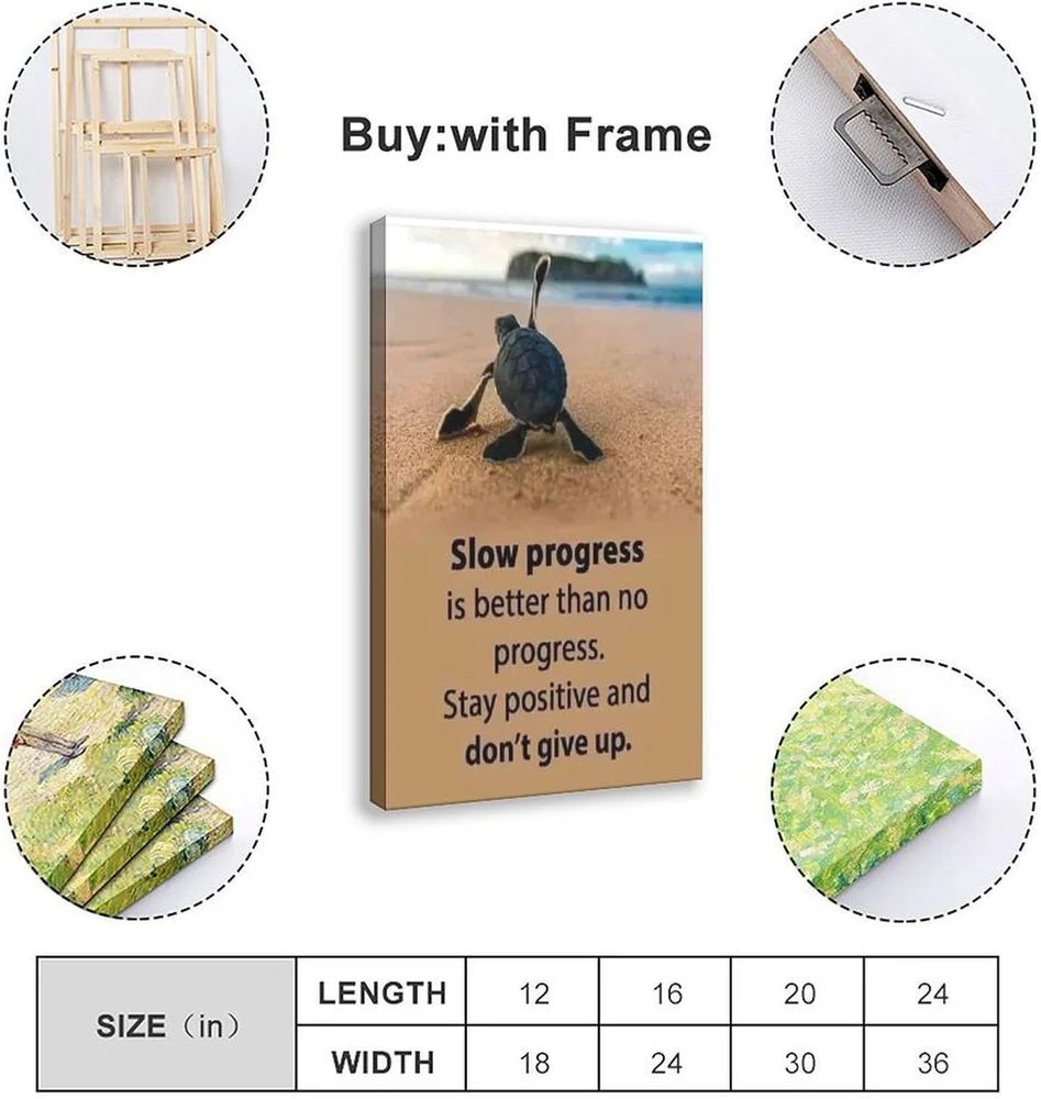 Motivational 'Slow Progress Is Better Than No