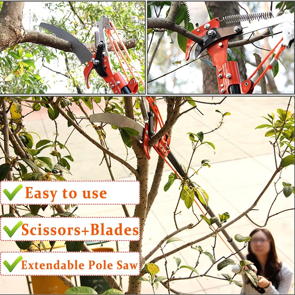 Podoy Extendable Pole Saw Head 14 Inch