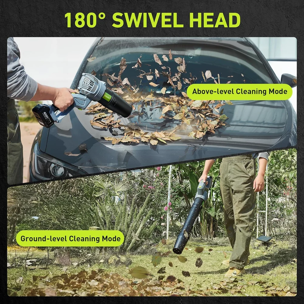 TaskStar Cordless Rotary Leaf Blower