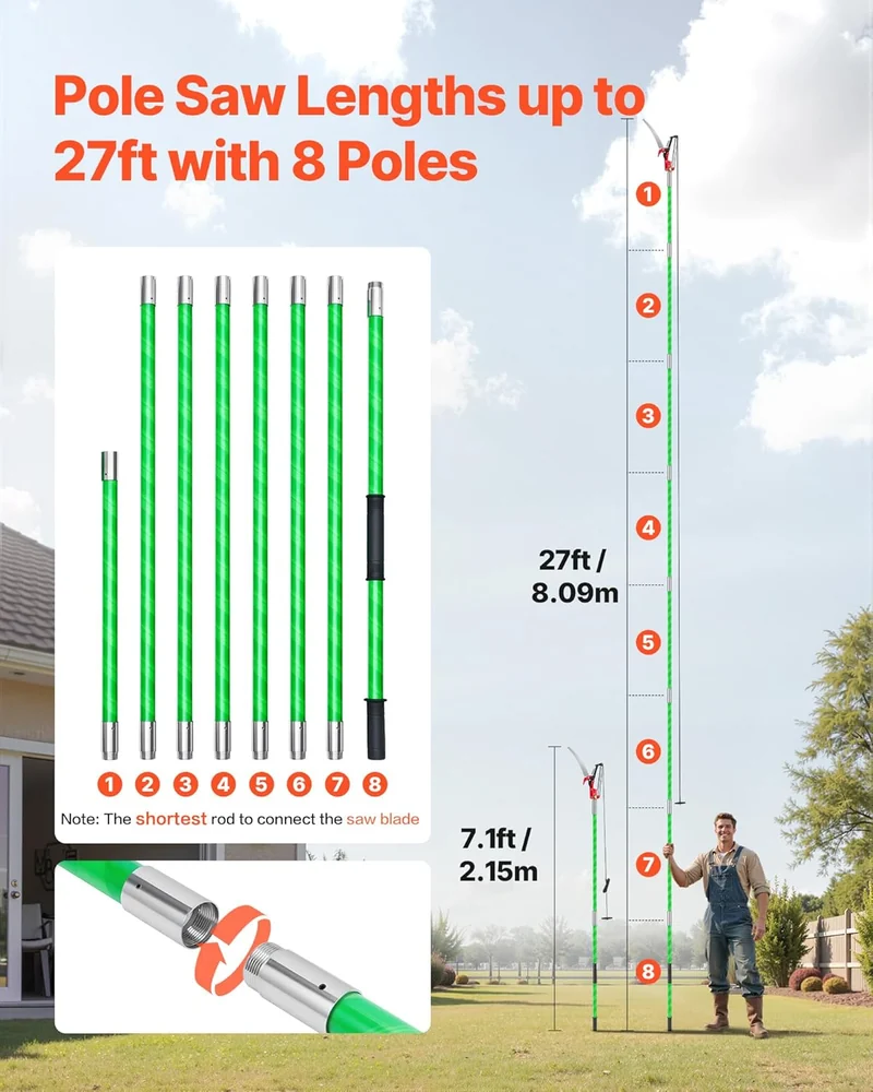 VEVOR Manual Pole Saw