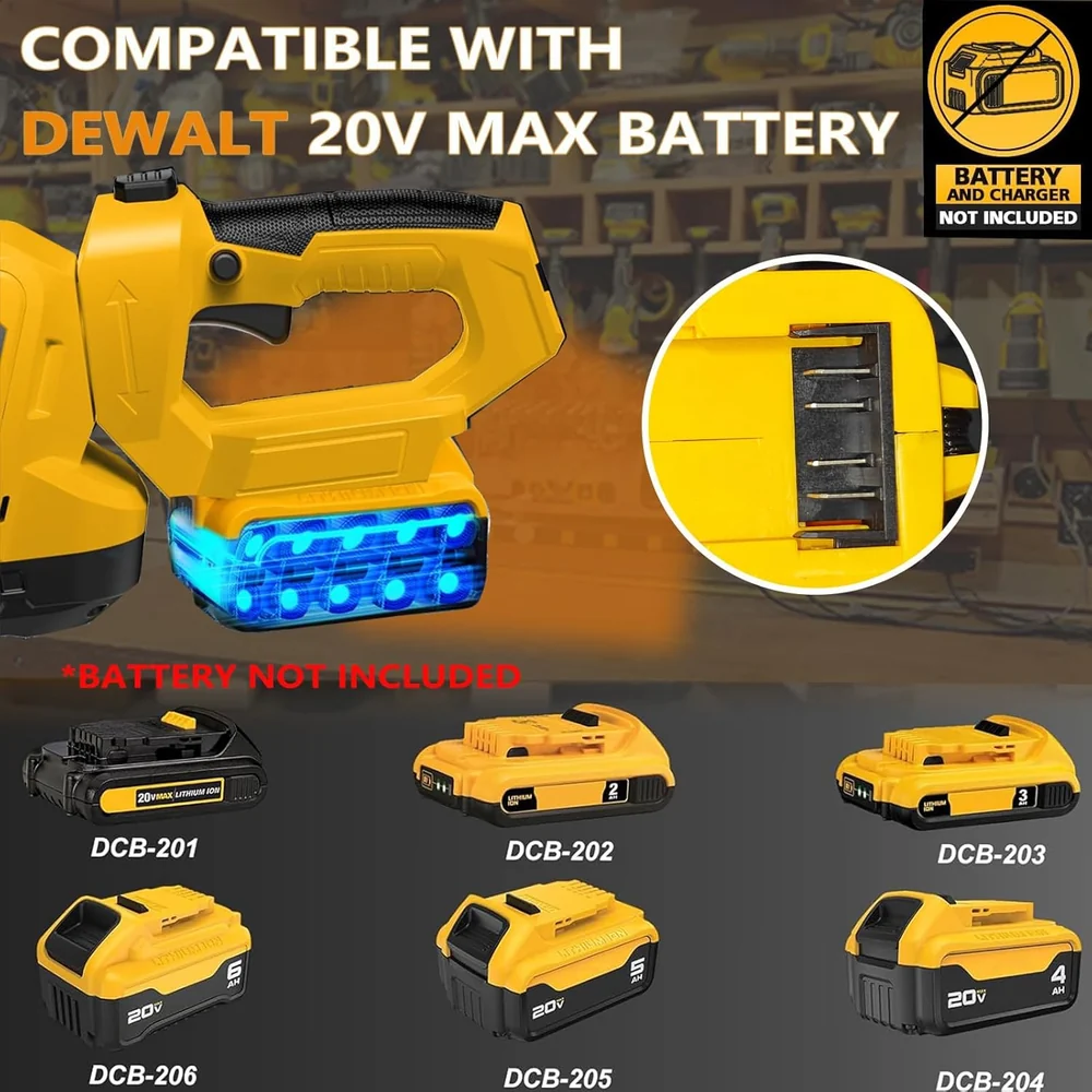 WOIZAO Cordless Hedge Trimmer Compatible