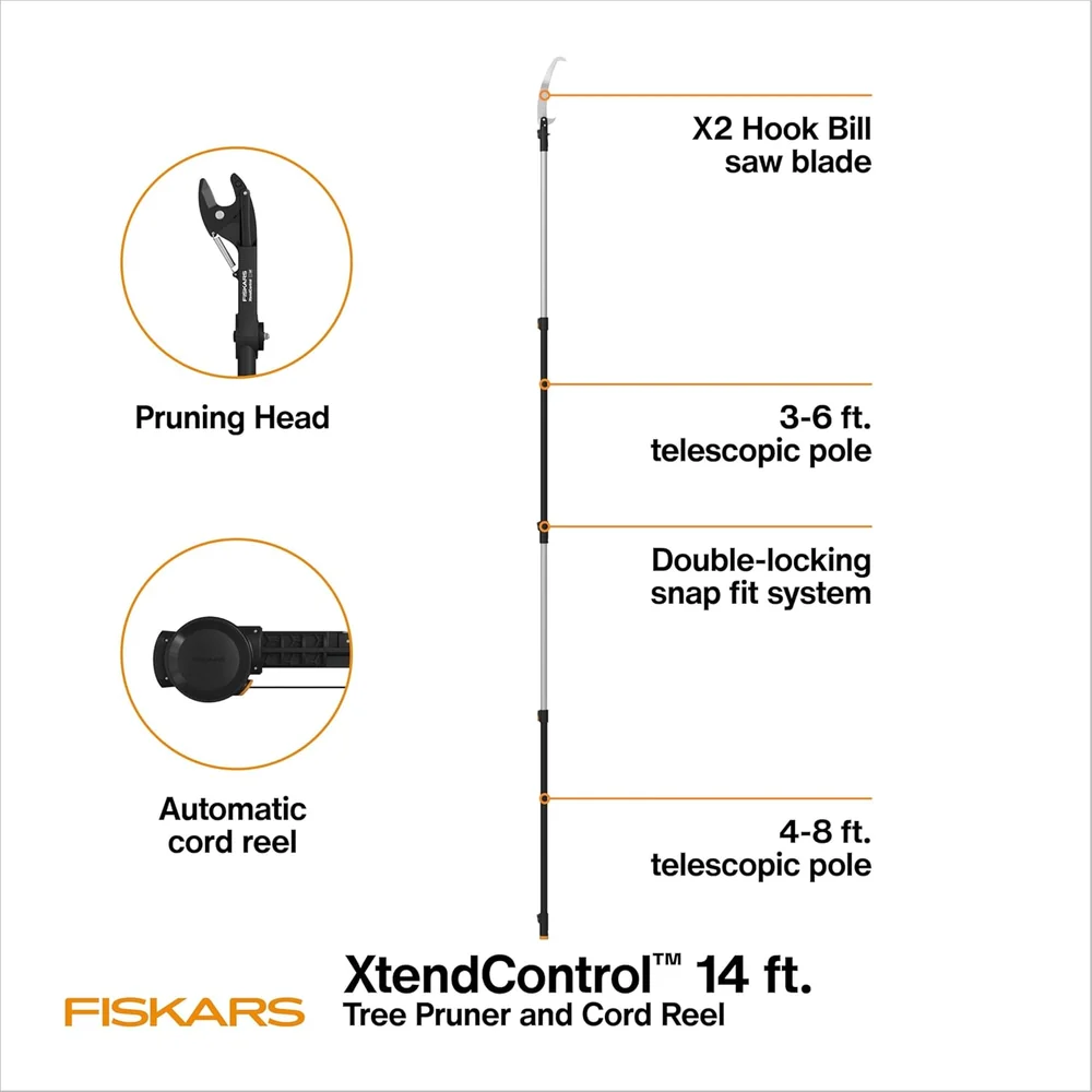 Fiskars XtendControl 14' Tree Pruner Kit