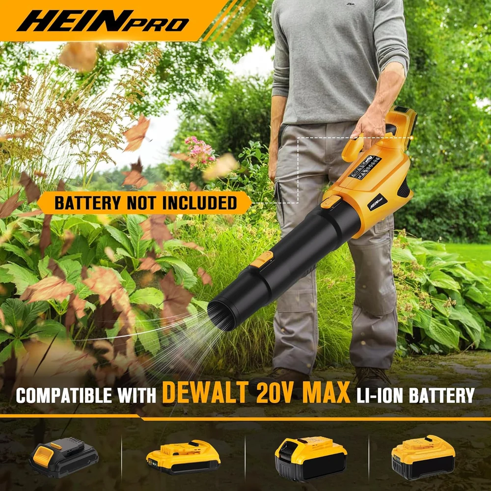 HEINPRO Cordless Leaf Blower Compatible
