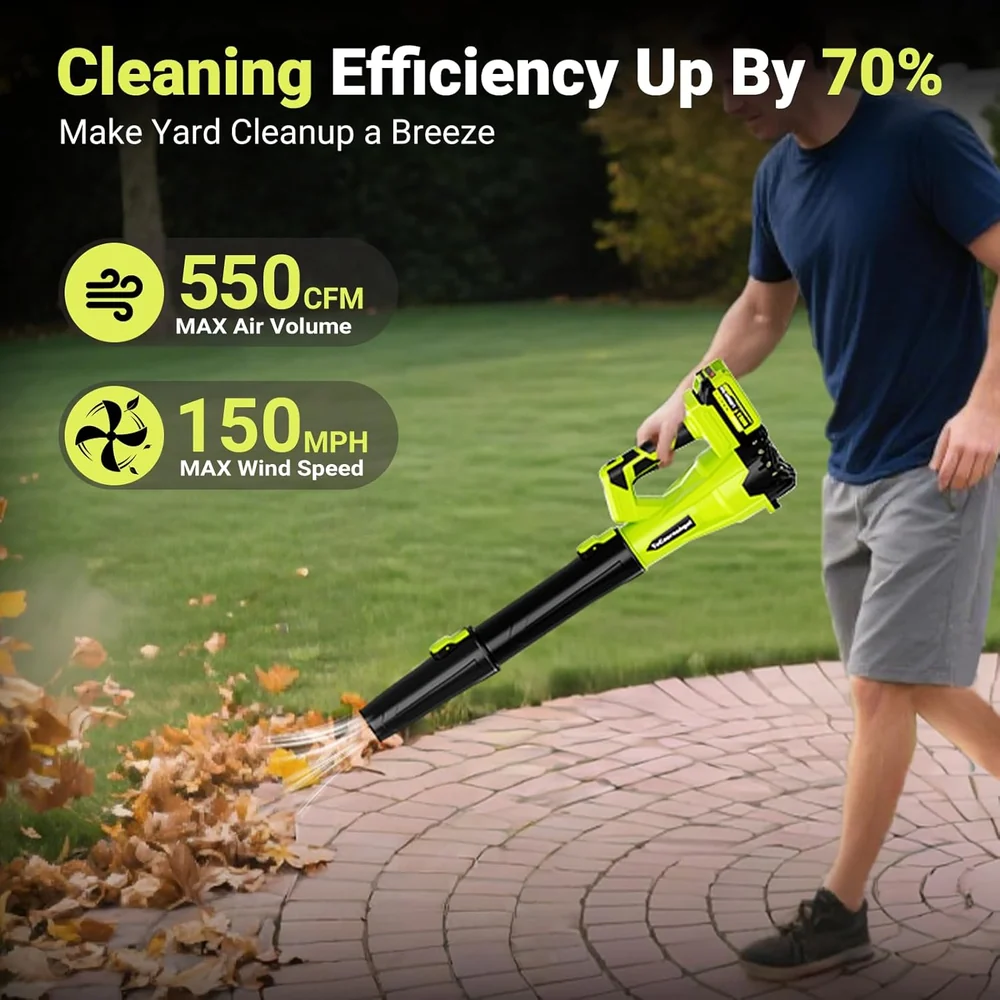 ToCzernobgol Cordless Leaf Blower