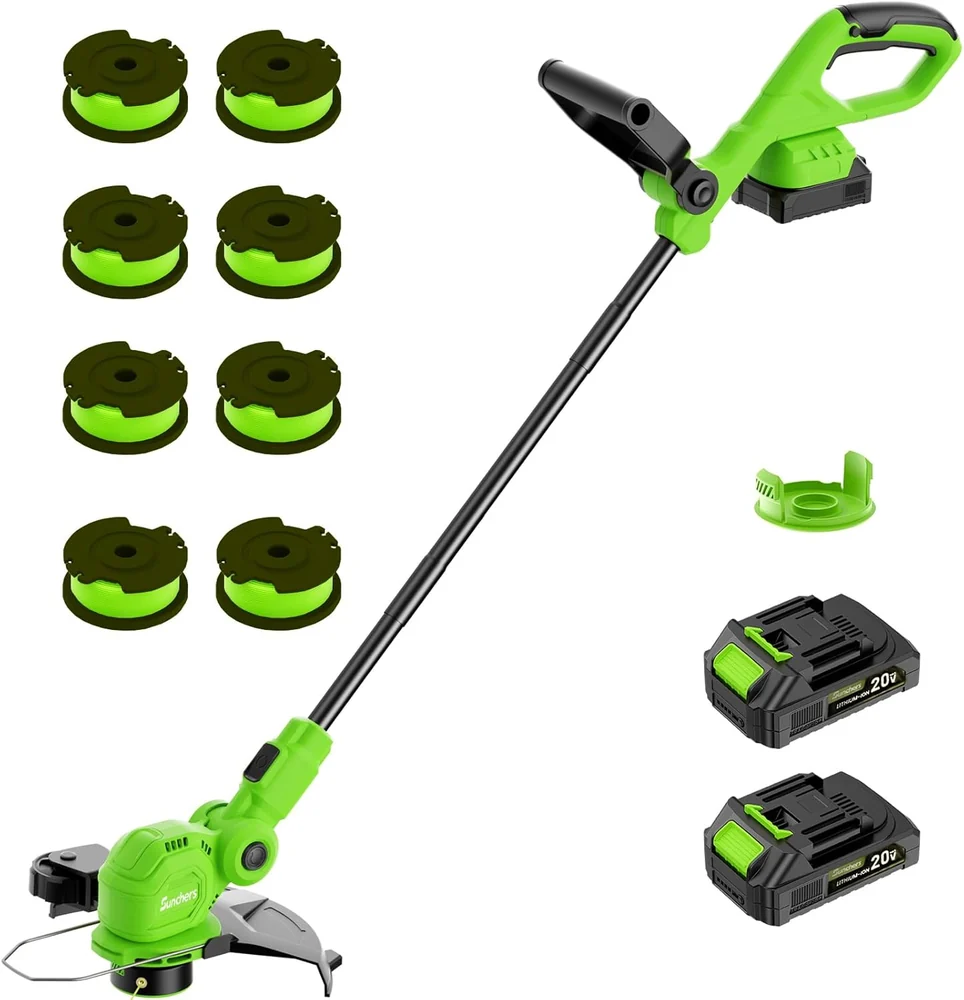 CHEERSONIC Cordless Grass Shear & Hedge Trimmer