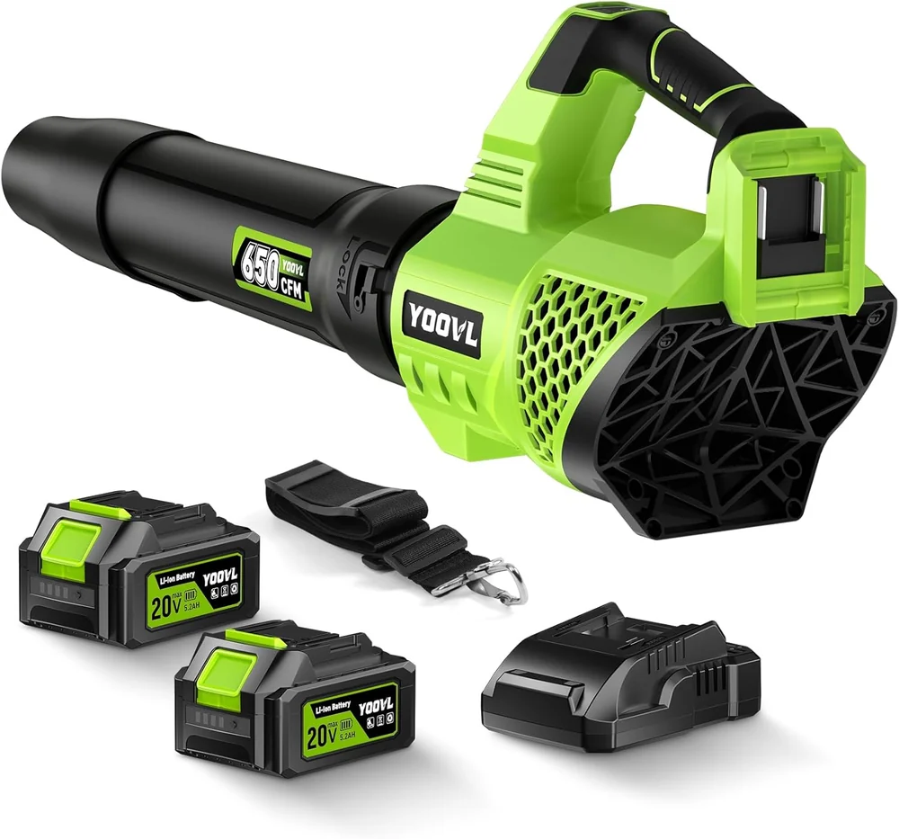Garriotec Leaf Blower Cordless