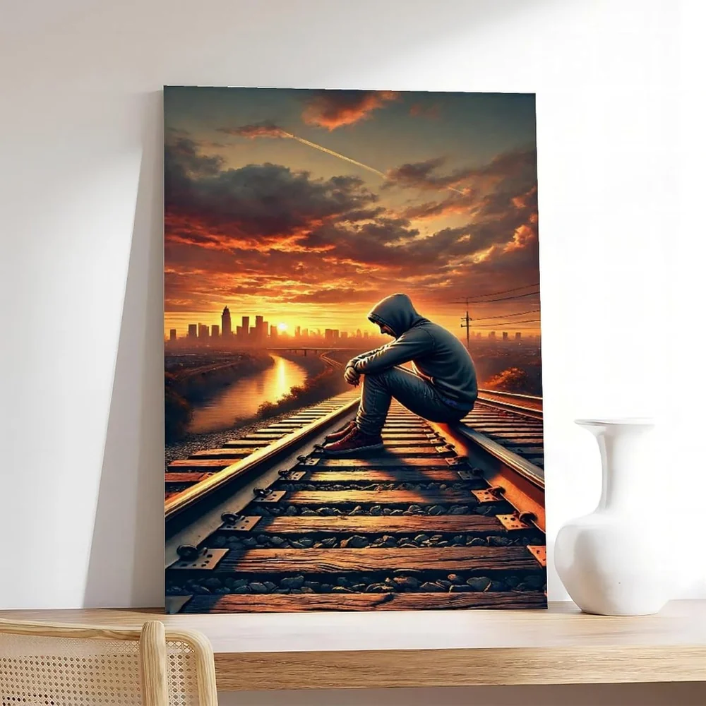 The Quiet Moment of Reflection Poster for