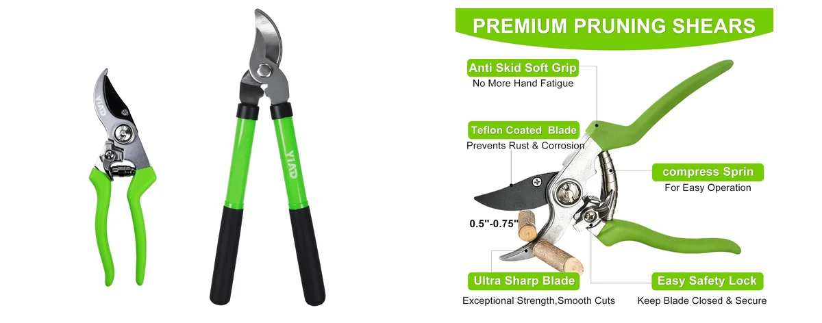 YIAD DRAGON HORSE Garden Pruning Shears-1 images