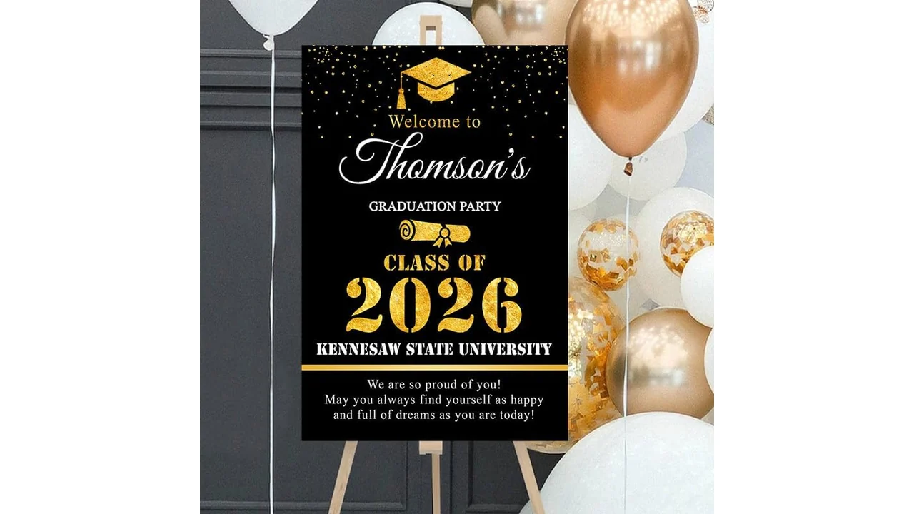 Personalized Graduation Party Welcome Sign – In-Depth Review